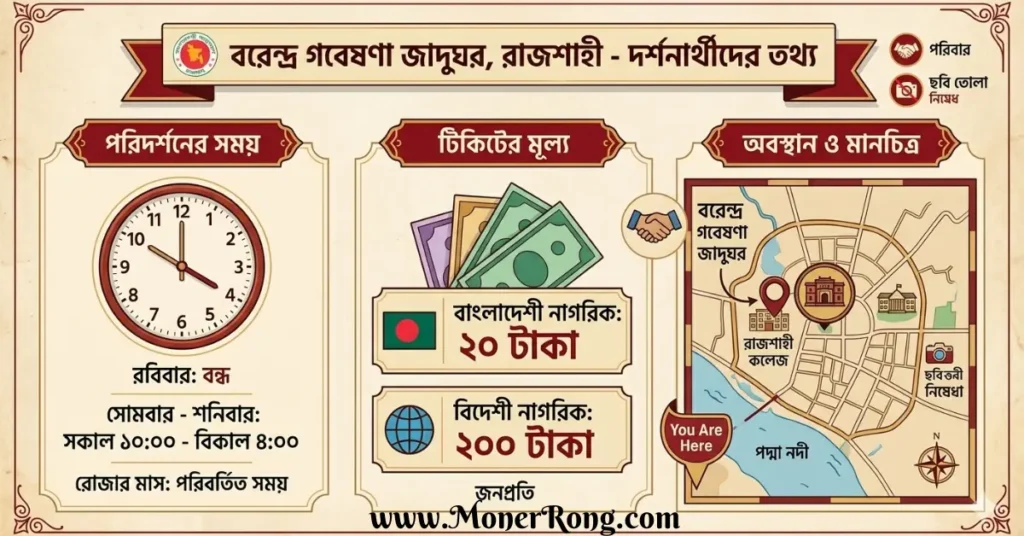 বরেন্দ্র জাদুঘর সময়সূচী