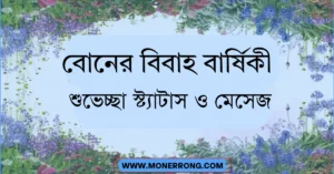 বোনের বিবাহ বার্ষিকী শুভেচ্ছা