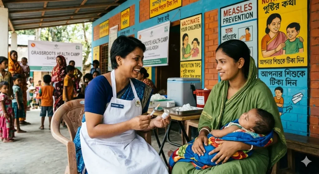 শিশুদের হাম হলে কি করনীয়