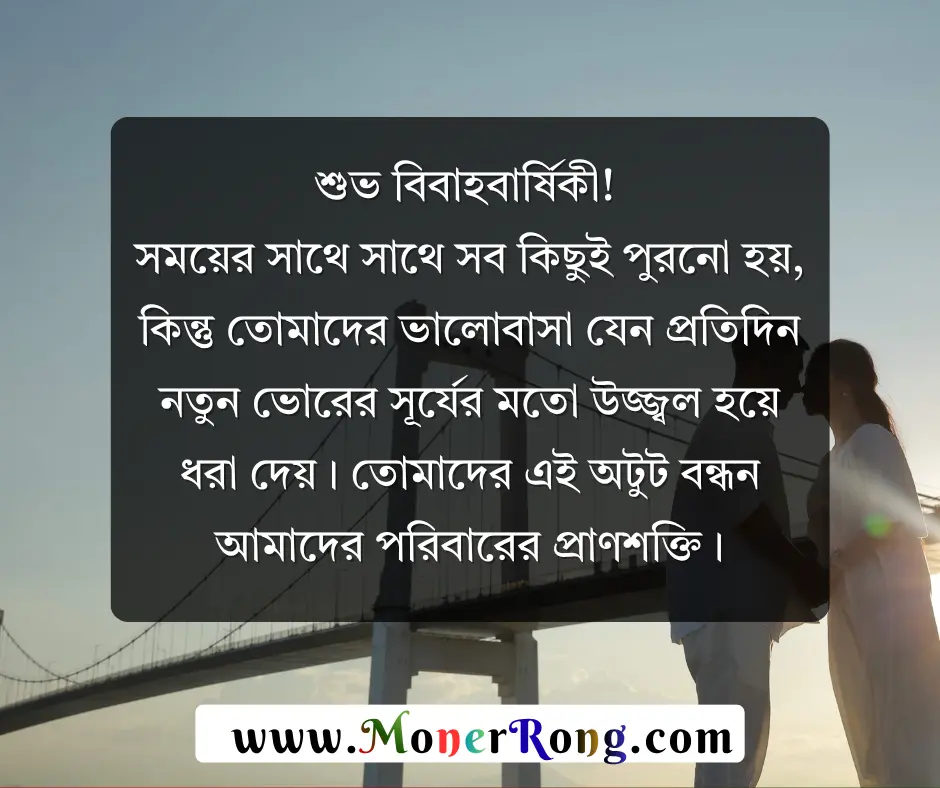 বড় ভাইয়ের বিবাহ বার্ষিকী শুভেচ্ছা
