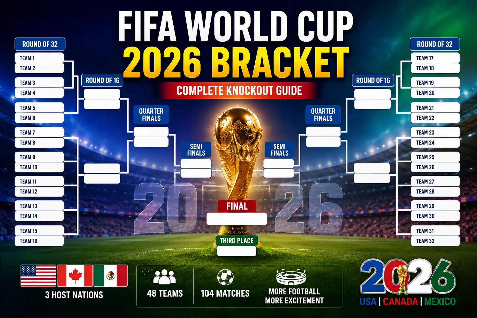 FIFA World Cup 2026 Bracket