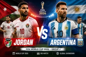 Jordan vs Argentina