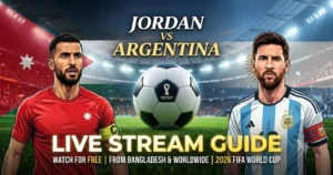Jordan vs Argentina Live streaming