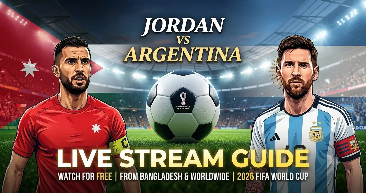 Jordan vs Argentina Live streaming