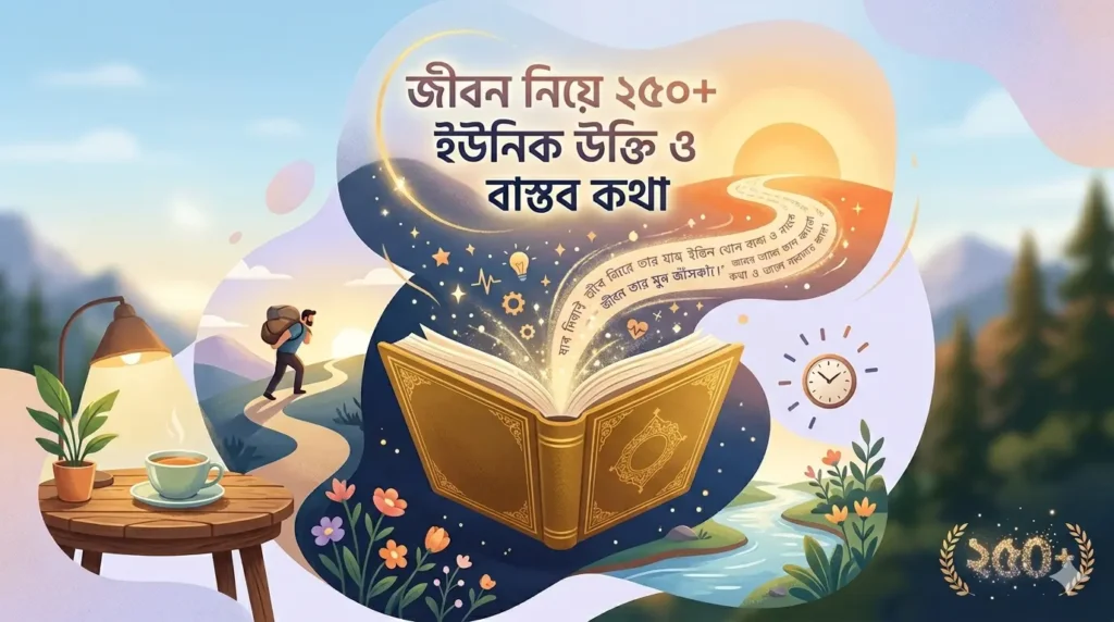 জীবন নিয়ে উক্তি, ক্যাপশন ও স্ট্যাটাস কালেকশন ২০২৬