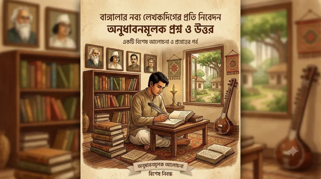বাঙ্গালার নব্য লেখকদিগের প্রতি নিবেদন অনুধাবনমূলক প্রশ্ন ও উত্তর