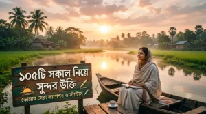 সকাল নিয়ে উক্তি