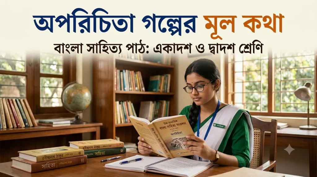 অপরিচিতা গল্পের মূল কথা – বাংলা সাহিত্য পাঠ একাদশ ও দ্বাদশ শ্রেণি