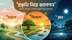 প্রকৃতি নিয়ে ক্যাপশন